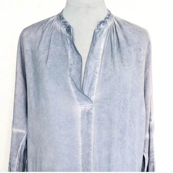 Porridge by Anthropologie tencel feel tiedye wash lightweight 3/4 sleeve dress S - Picture 2 of 12